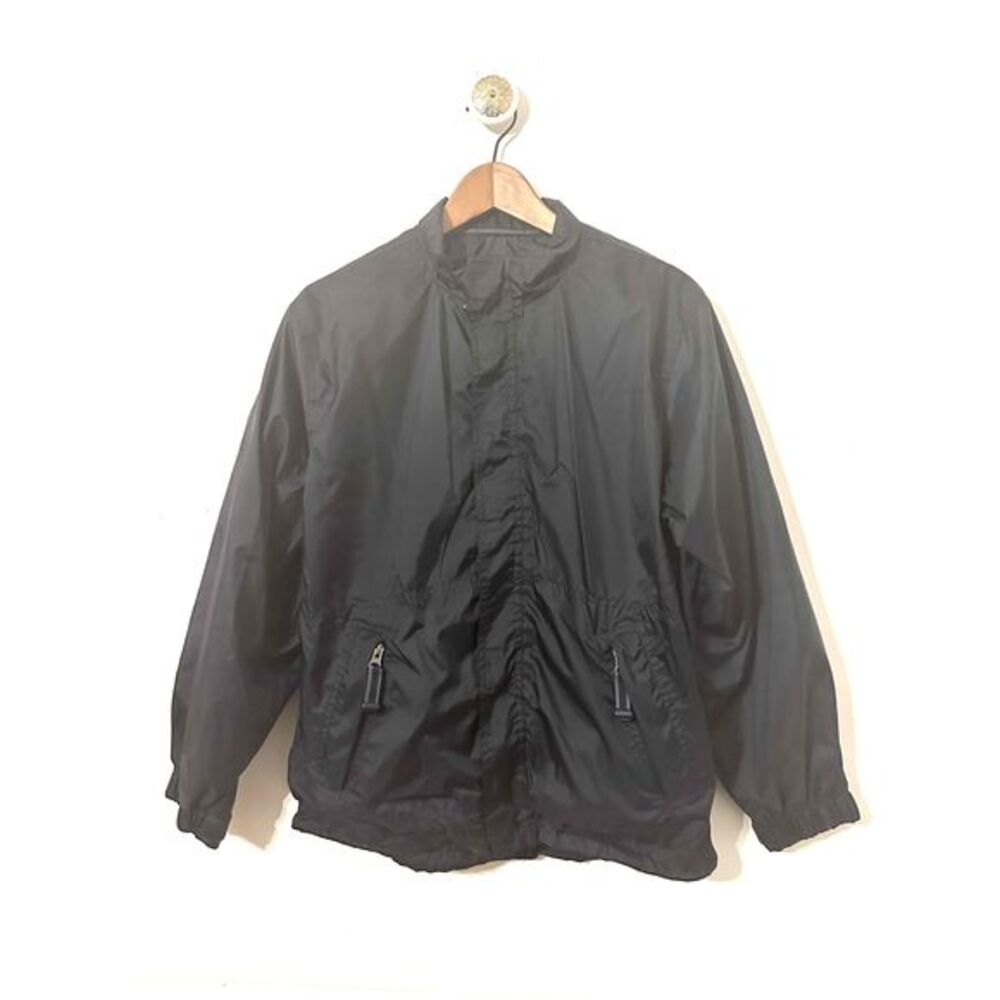 Gap Jacket Mens Size Medium Navy Windbreaker inside Straps